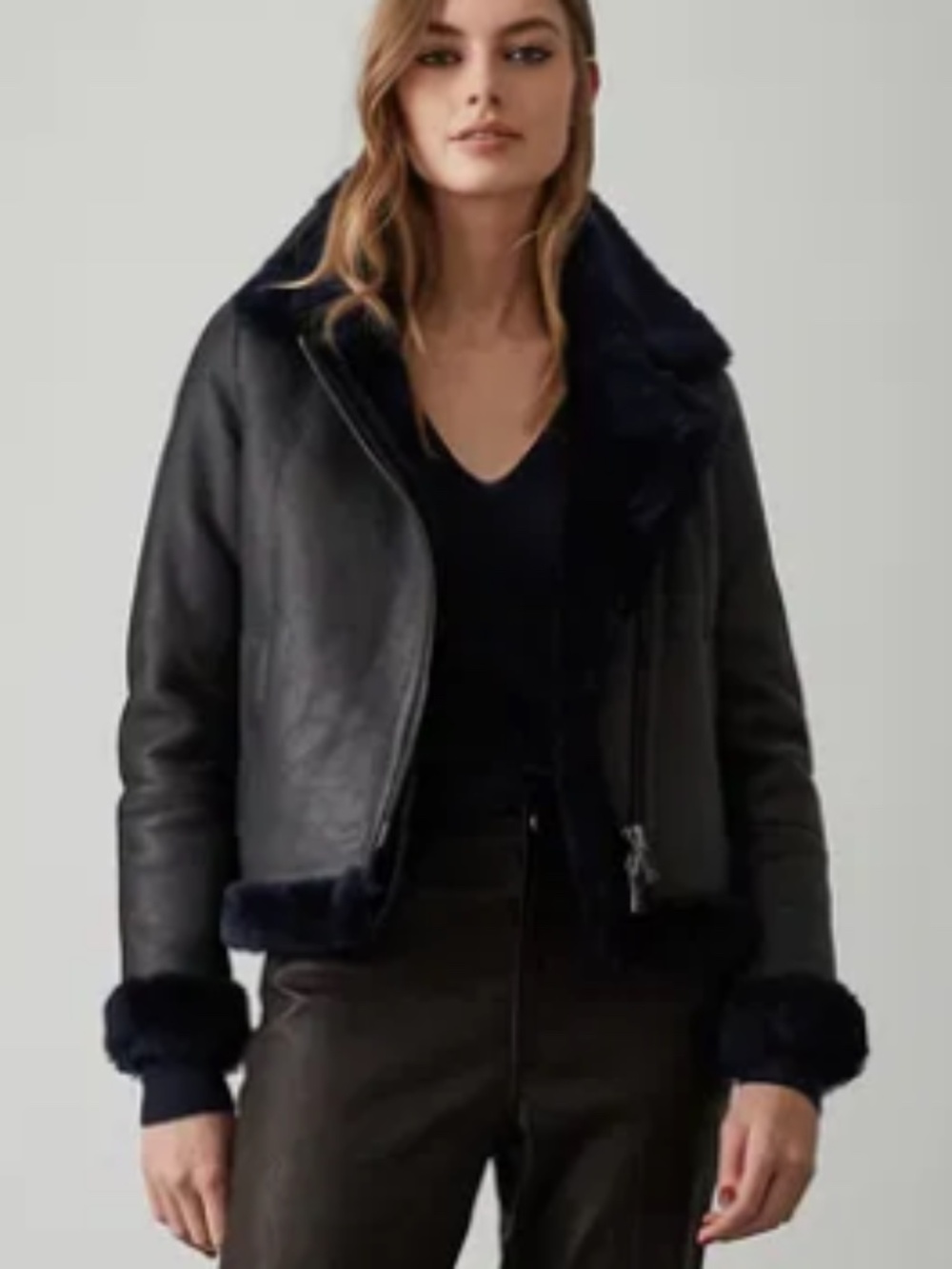 Reiss Daisy Shearling